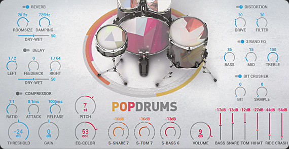 Pop Drums