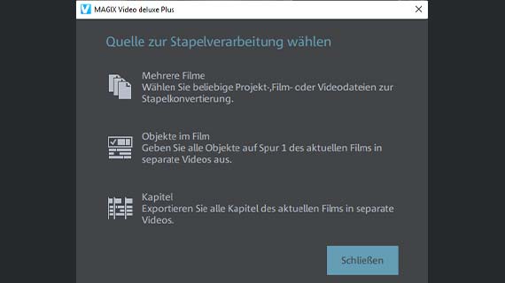 Stapelverarbeitung für M4-Dateien Mehrere MP4 verkleinern